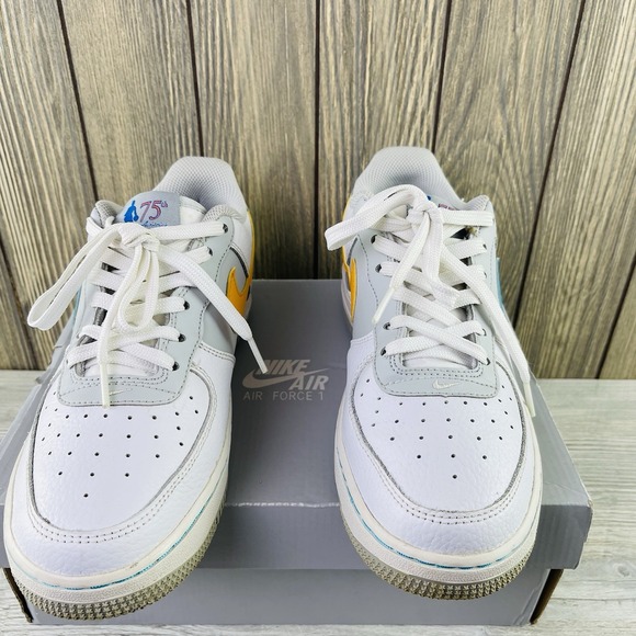 Nike NBA x Air Force 1 LV8 75th Anniversary Sneakers Shoes Size 6.5Y main image 10